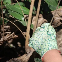 12 pair women non slip housework gloves breathable gardening gloves nylon pu glove