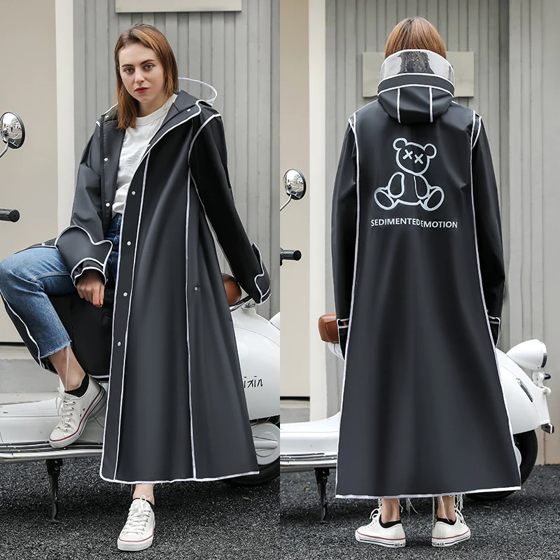 

Camping Tourist Women's Raincoat Waterproof Windbreaker Military Ponchocoat Poncho Waterproofs Capa Chuva Cycling Raincoat