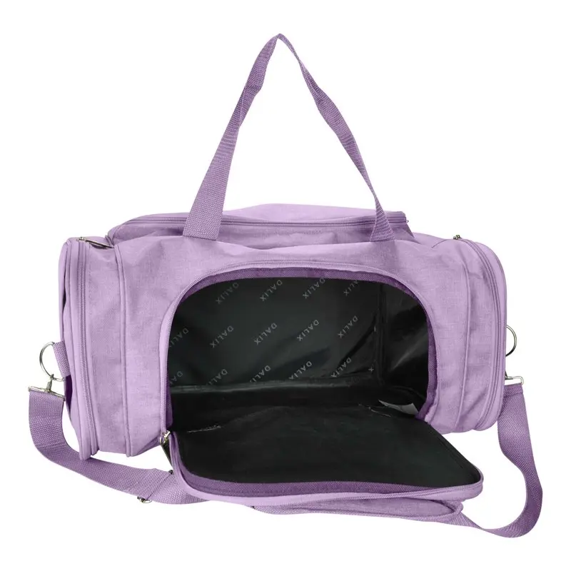 Travel or Gym Duffle Bag in Purple