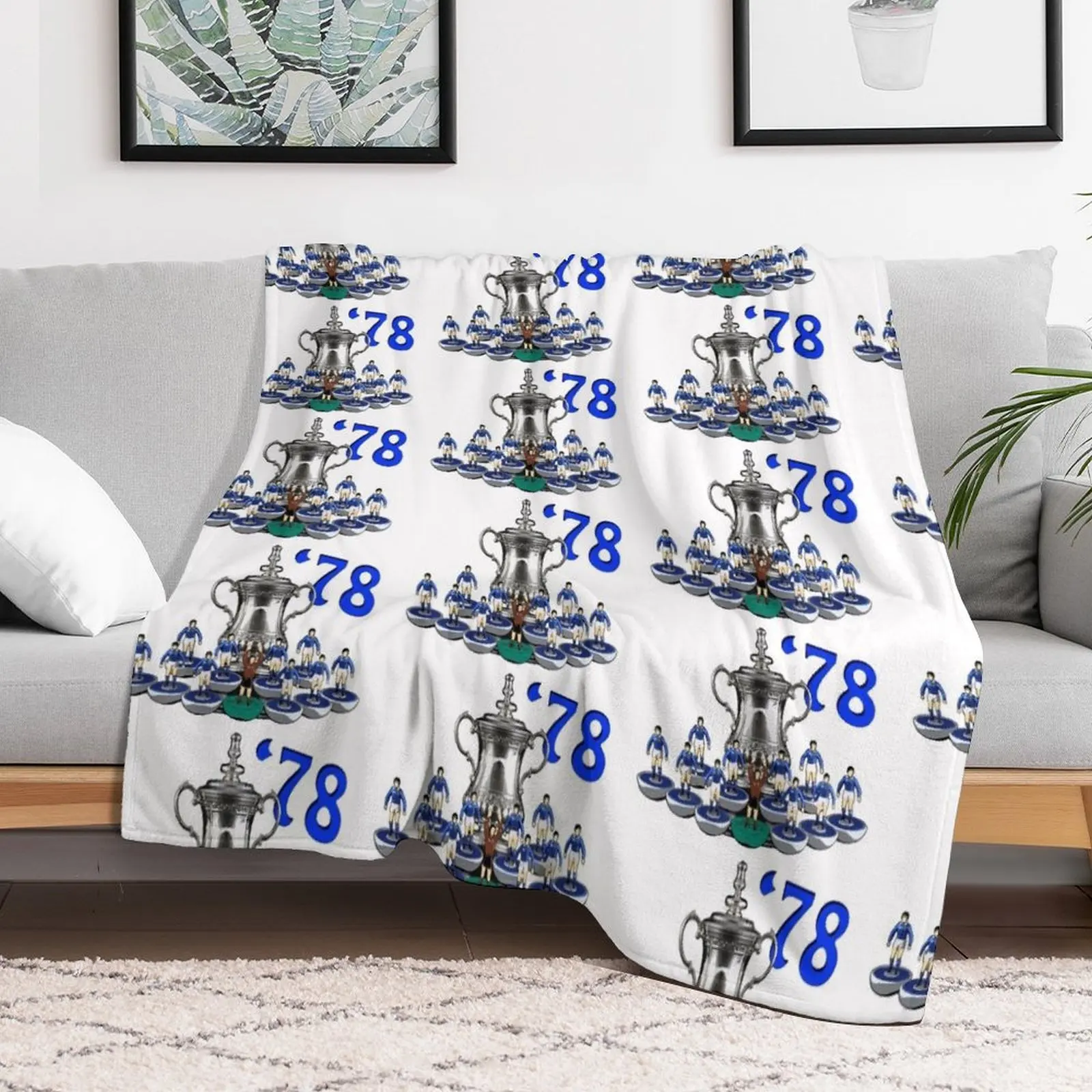 Ipswich Town ❸ одеяло для команды subbutero гигантский диван Роскошный плед свободные