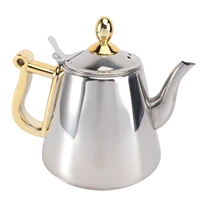 1 2l tea kettle induction cooker safe with infuser for loose and blooming tea