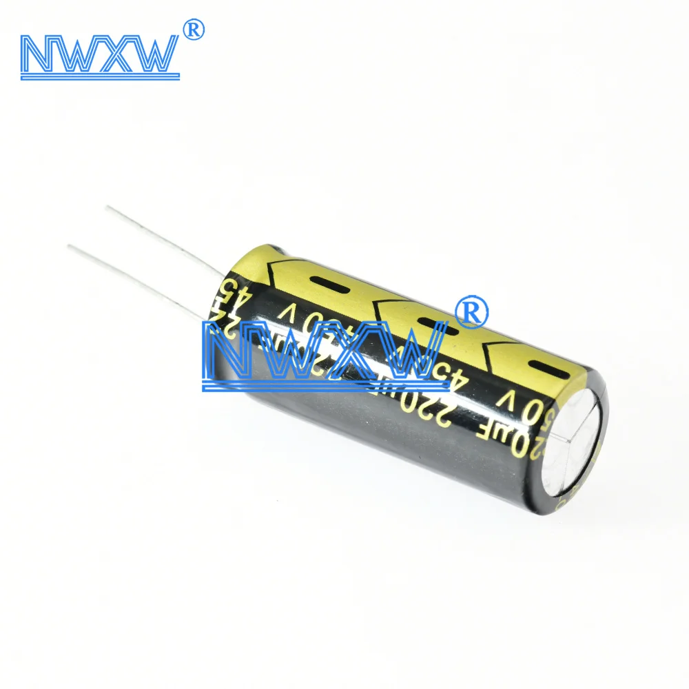 450V220UF высокочастотный электролитический конденсатор с низким сопротивлением и