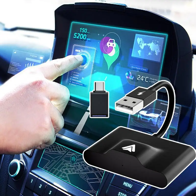 Plug And Play Wired & Wireless Auto Dongle For Modify Android Multimedia Screen Car Smart Link 15 USB Interface For Many Models