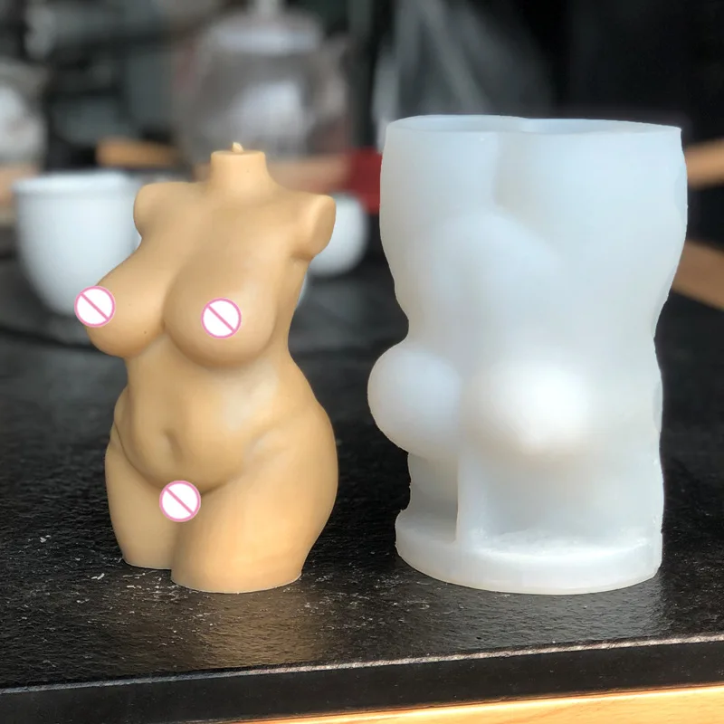 Женская форма для ароматерапии свечей тела силиконовая |