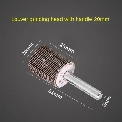 Шлифовальный диск 16-80 мм, шлифовальная наждачная бумага с зернистостью 80/120, Шлифовальная головка, заусенцы, 6 мм хвостовик, вращающийся инструмент, абразивная полировка, переносная шлифовальная машина