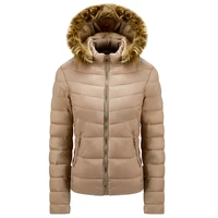 2021 women winter jacket new simple fashion big fur warm parkas jackets for women down coat warm plus size parka cotton outwear