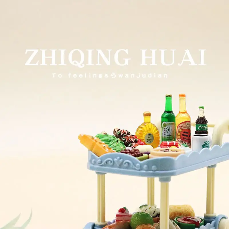 Милый миниатюрный кукольный домик в масштабе 1:12 имитация кухни Игрушечная