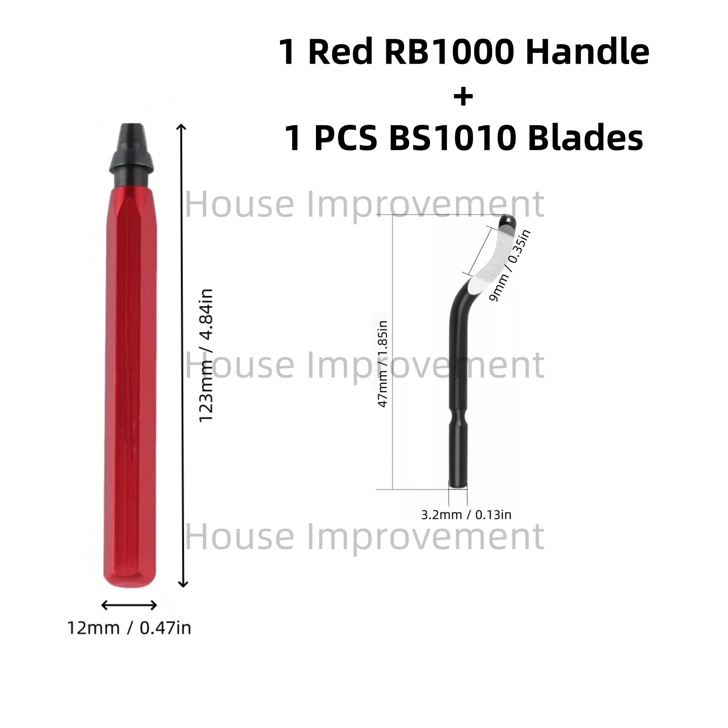 

Набор инструментов для удаления заусенцев RB1000