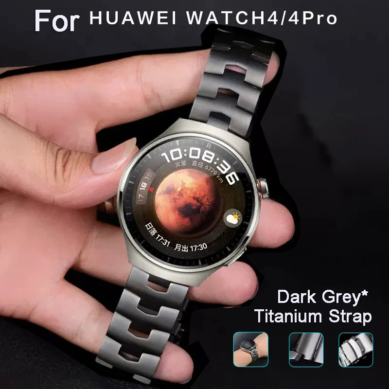 22mm Oracle Titanium Strap for Huawei Watch 4/ 4Pro Titanium Watchband for Huawei GT 3/3Pro /GT2/2Pro 2E Wristband with box
