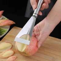 stainless steel triangle fruit carving knife diy platter decoration potato apple carrots peeler household kitchen gadgets tool
