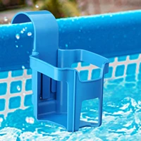 poolside cup holder pool cup holder for most above ground pools no spill sturdy beverage beer shelf rack for swimming pool side