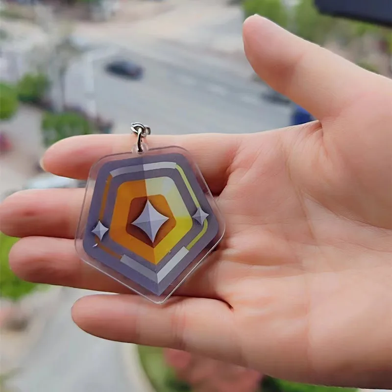 Брелок для ключей мужчин и женщин игровой валорант Jett Sova Cypher из акрила