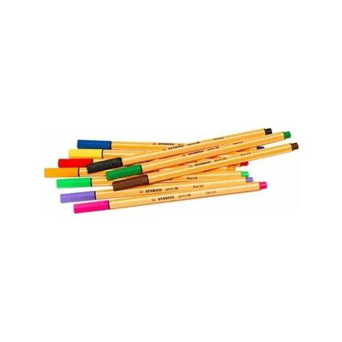 Stabilo Point Pen 88 овальная коробочка 20 цветов |
