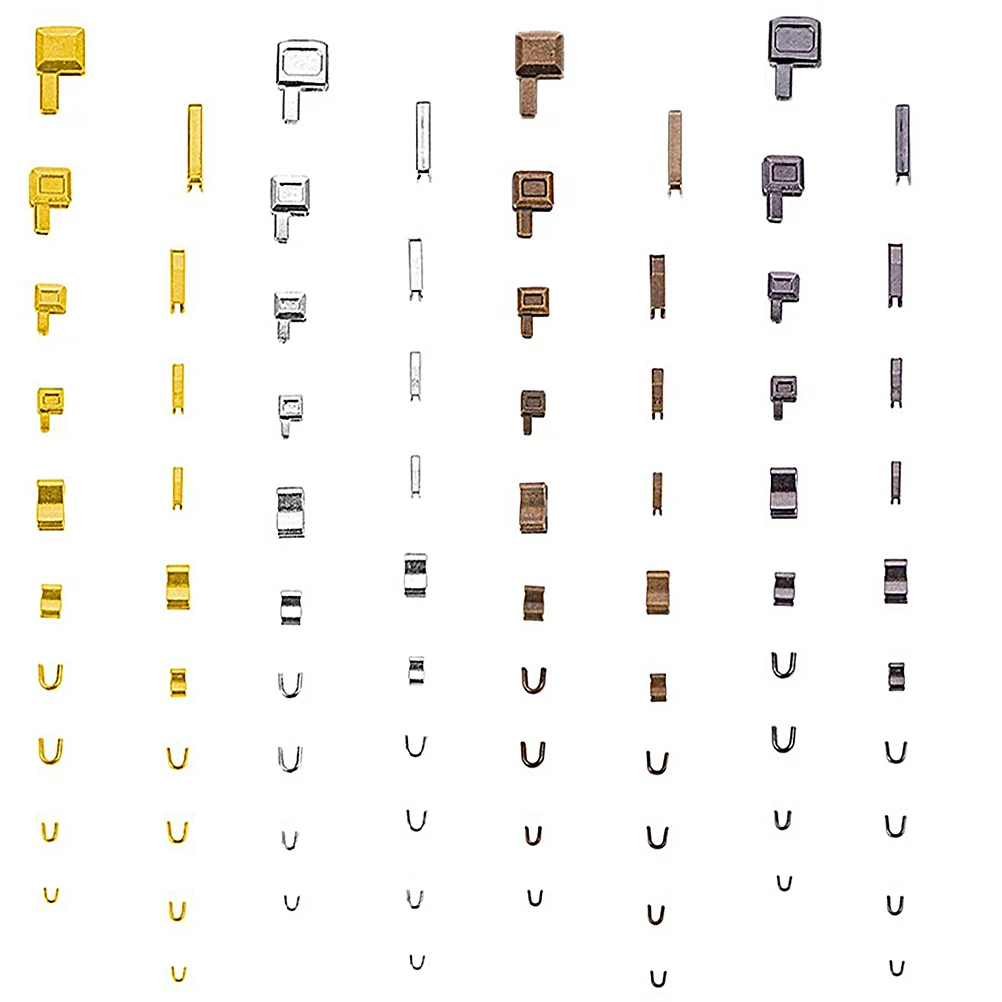 

Zipper Zippers Head Replacement Stop Bottom Kit Sliders Retainer Insertion Pin Sewing Jacket Stops Fixclothes Metal Slider