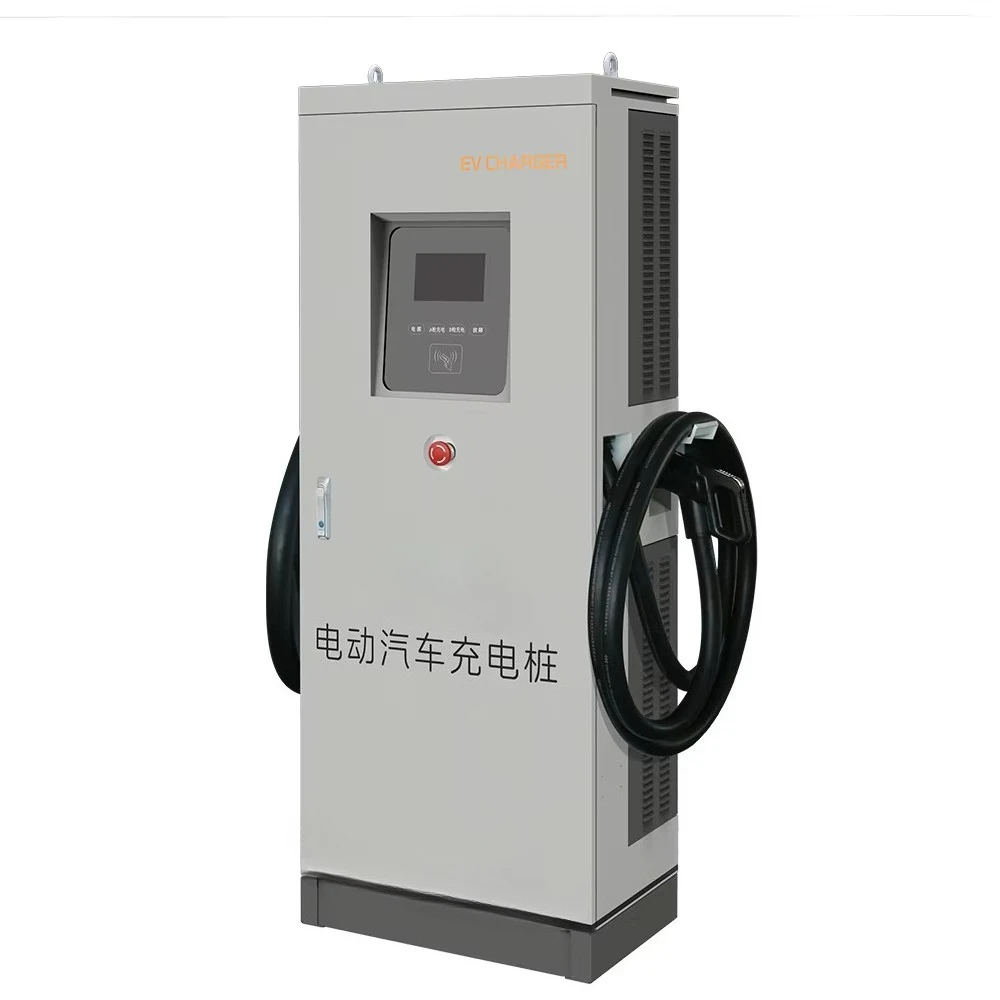 Фото Зарядная станция для электромобилей CCS GBT CHAdeMO 320 кВт, напольная, с четырьмя разъемами, быстрая зарядка постоянным током №2
