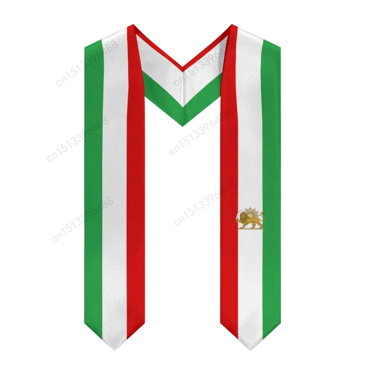 Флаг Ирана 2025 года Солнце Лев 1979-1980 гг. выпускной палантин шаль пояс чести для