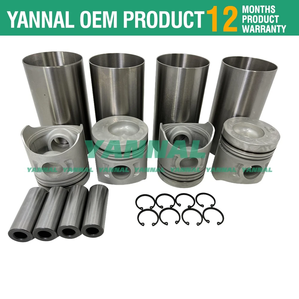 Комплект для капитального ремонта 4D31 двигателя Mitsubishi KATO HD250 HD400 HD450 экскаватора