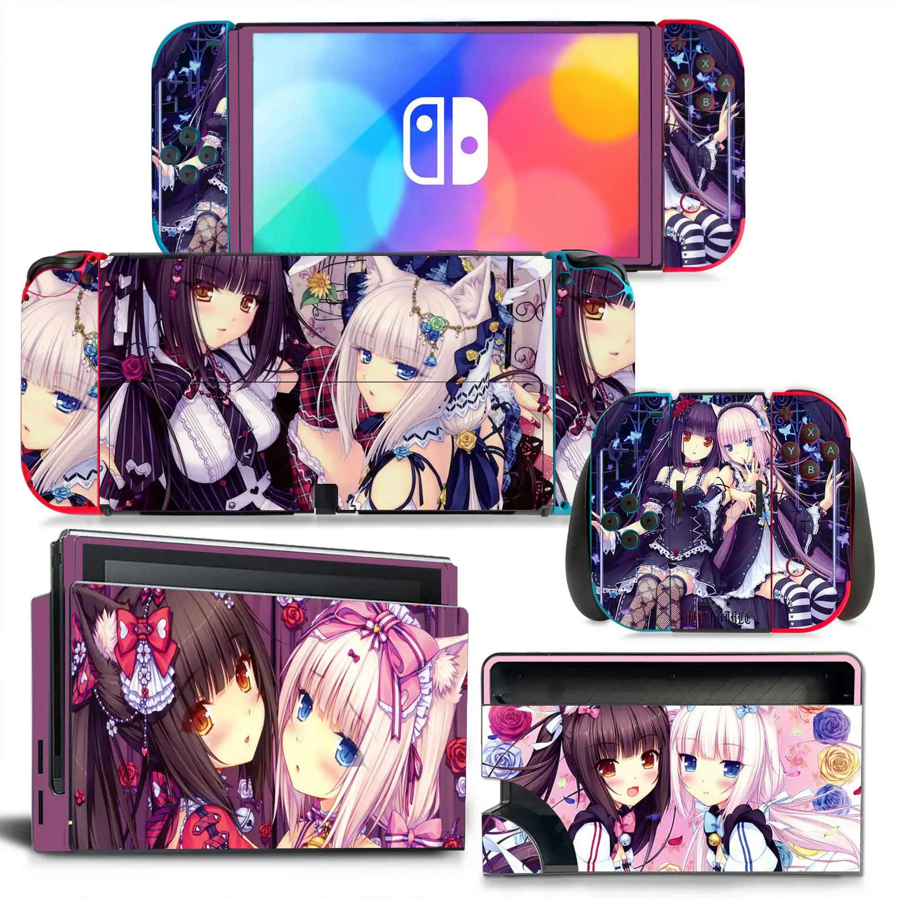 

Lori Style Vinyl Decal Skin Sticker For Nintendo Switch OLED Console Protector Game Accessoriy NintendoSwitch OLED