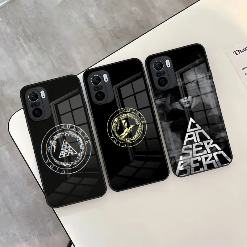 

Residente Canserbero Phone Case Glass For Xiaomi 13 11 11T 12X 10 12Pro Lite Poco F3 Redmi Note 10 9 8 Pro 9T 9A X3Pro Coque