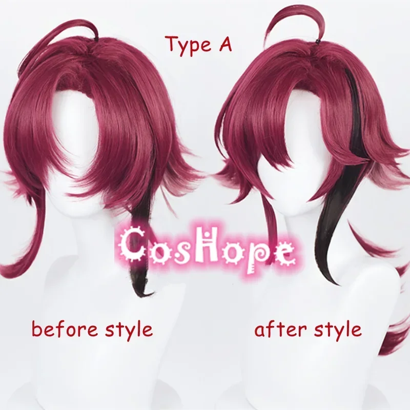 Парик для косплея Shikanoin шэньяу термостойкие синтетические волосы аниме-косплея 55
