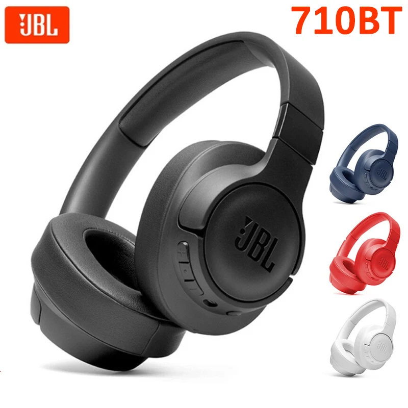 

Оригинальные JBL TUNE 710BT Беспроводные Bluetooth 5,0 наушники T710BT чистый бас наушники шумоподавление игровая Спортивная гарнитура