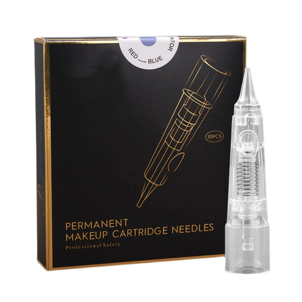 Professional Permanent Makeup Cartridge Needles 1R/2R/3RL/5RL Disposable Sterilized Tattoo Pen Machine Needles Tips