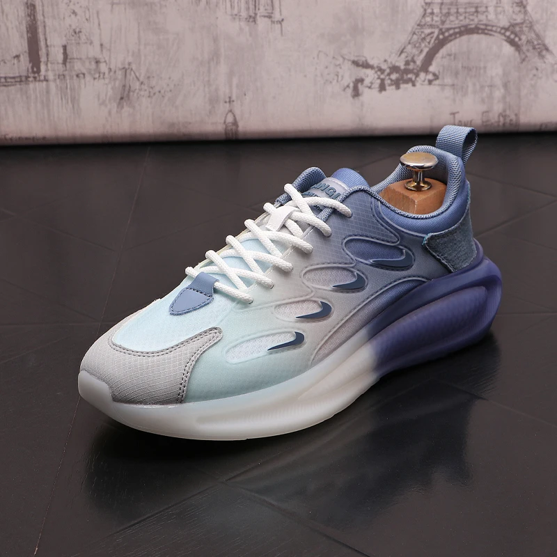 

Men Fashion Casual Dad Shoes New Arrival Luxury Designer Youth Trending Thick Bottom Mesh Breathable Shoes Zapatos De Hombre