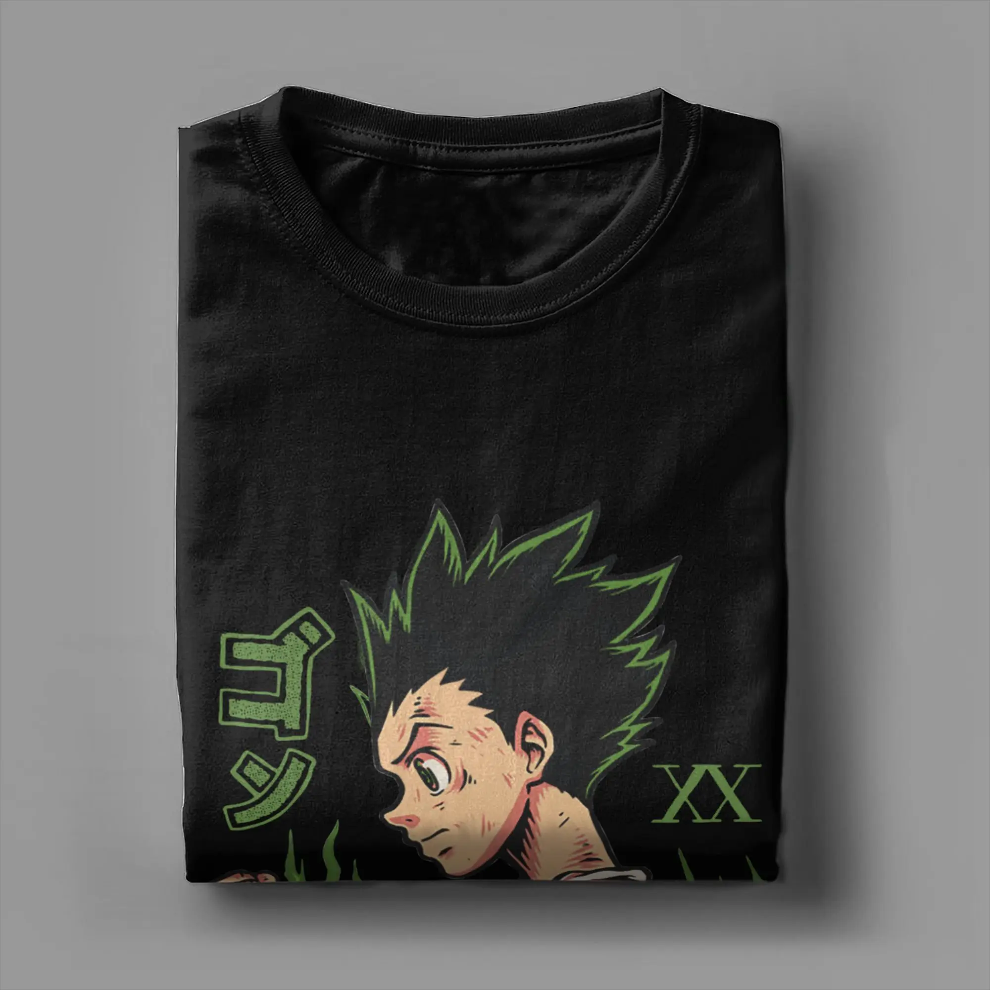 Gon Rookie Hunter футболка для мужчин и женщин X забавные хлопковые футболки с круглым