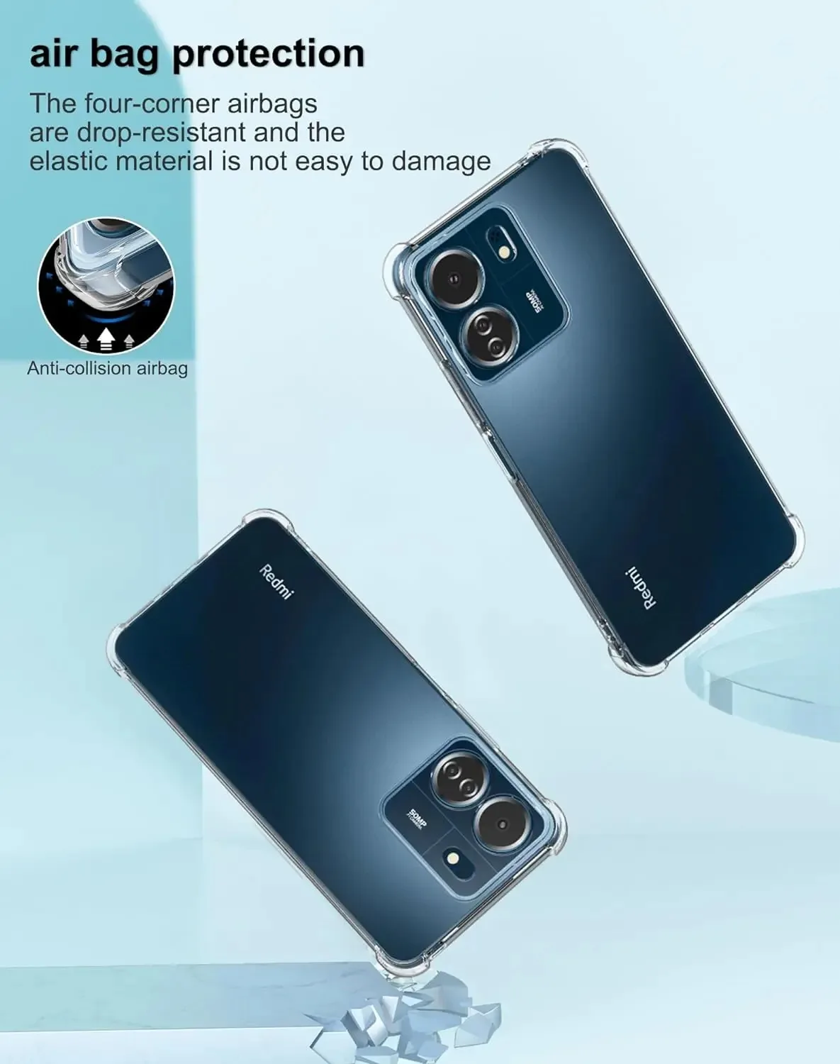 Ультратонкий Прозрачный Мягкий Чехол Из Тпу Для Xiaomi Redmi Note 12s 12 Pro Plus 11 10 10c 9c 9a —