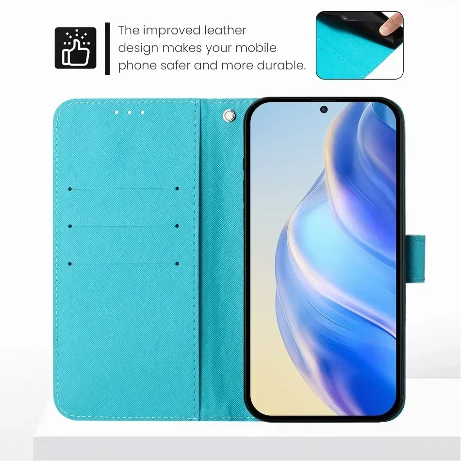 Чехол Lovely Daisy Marble Painted для Samsung Galaxy A23 A24 A25 A30 A30S A31 A32 A33 A34 A35 A36 A40 5G Wallet Phone Cover # ENB