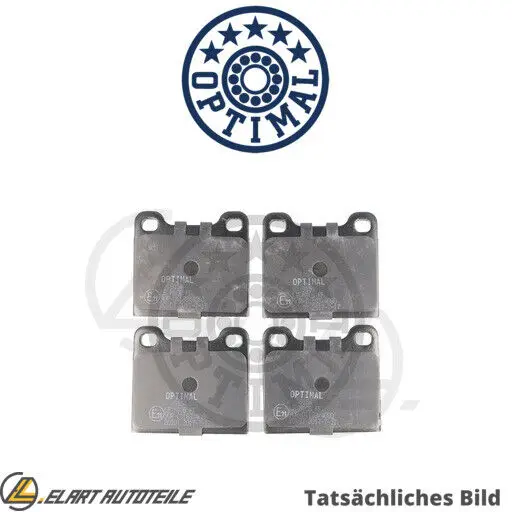 

Комплект тормозных накладок, дисковый тормоз для OPEL KADETT/CC/Caravan ASCONA/Voyage 1900 1.9L