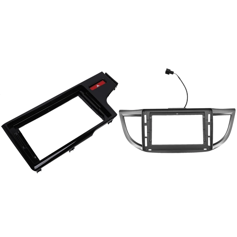 

Автомобильный радиоприемник Fascia, стерео, DVD-плеер, панель 9 дюймов для HONDA 10,1 дюйма для 2012-2016 HONDA CRV, 2 шт.