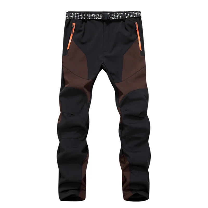 

Мужские Зимние флисовые треккинговые брюки, уличные водонепроницаемые дышащие брюки для походов, кемпинга, альпинизма, мягкие брюки BMT14