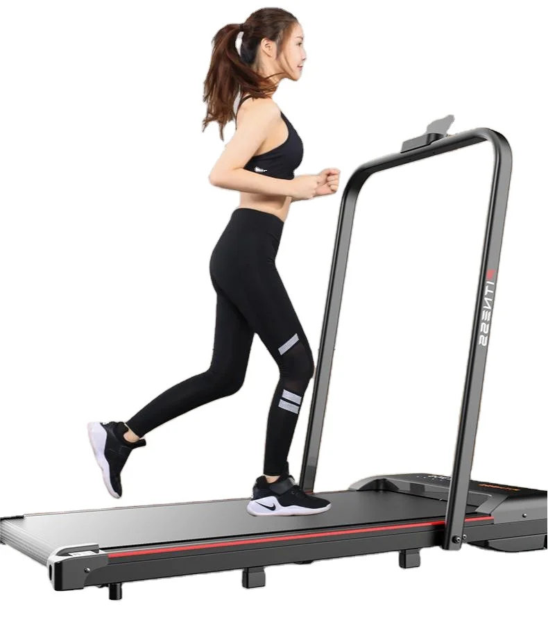Бытовая бесшумная плоская беговая дорожка Многофункциональная регулировка
