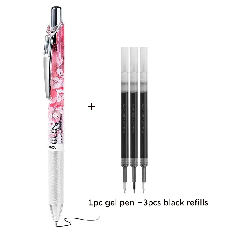 

Гелевая ручка Pentel Spring Flower Limited черная 0,5 мм