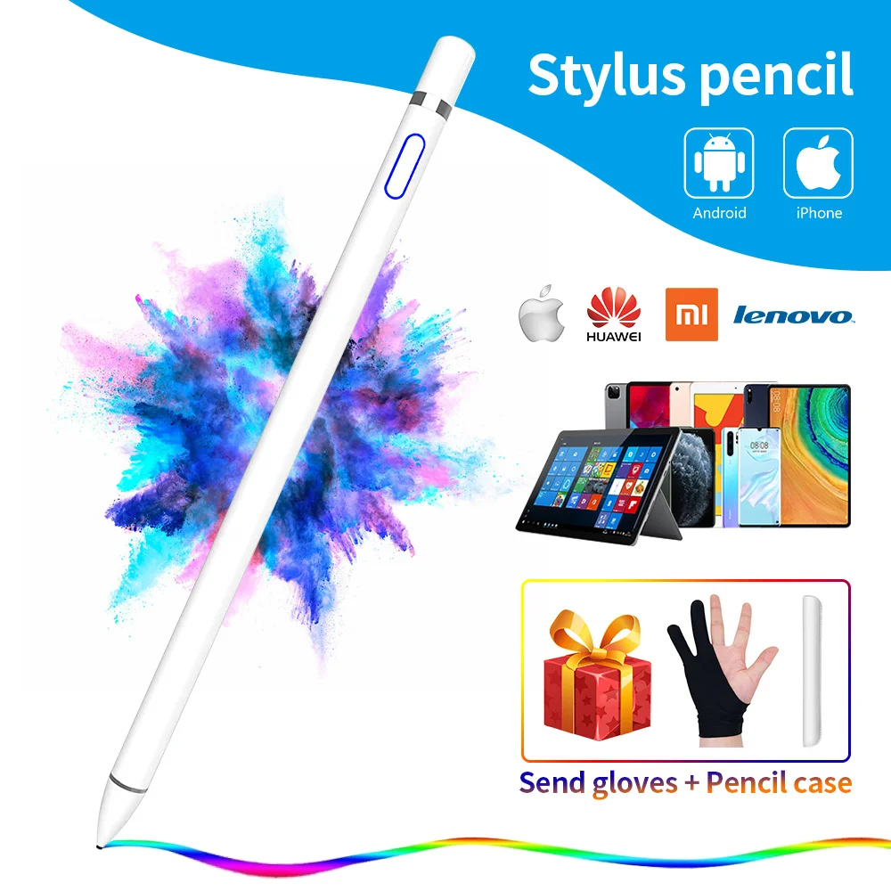 

Pencil for Ipad Tablet Android Stylus Suitable for Drawing Writing Games for Xiaomi, Huawei, Lenovo Capacitive Screen Devices
