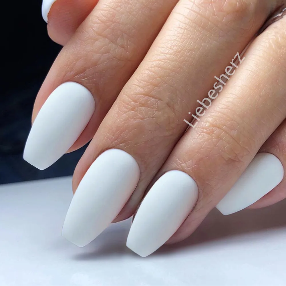 

Короткие гвозди с гелевым клеем для маникюра, 24 шт.