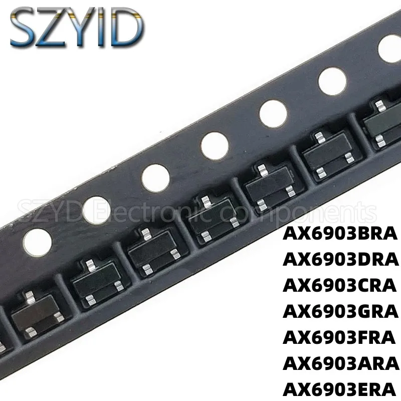 

100PCS SOT23 AX6903BRA AX6903DRA AX6903CRA AX6903GRA AX6903FRA AX6903ARA AX6903ERA
