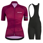 2022, Женский велосипедный комплект Raudax, летняя велосипедная одежда с коротким рукавом и защитой от УФ-лучей, быстросохнущая Женская одежда для горного велосипеда, Джерси