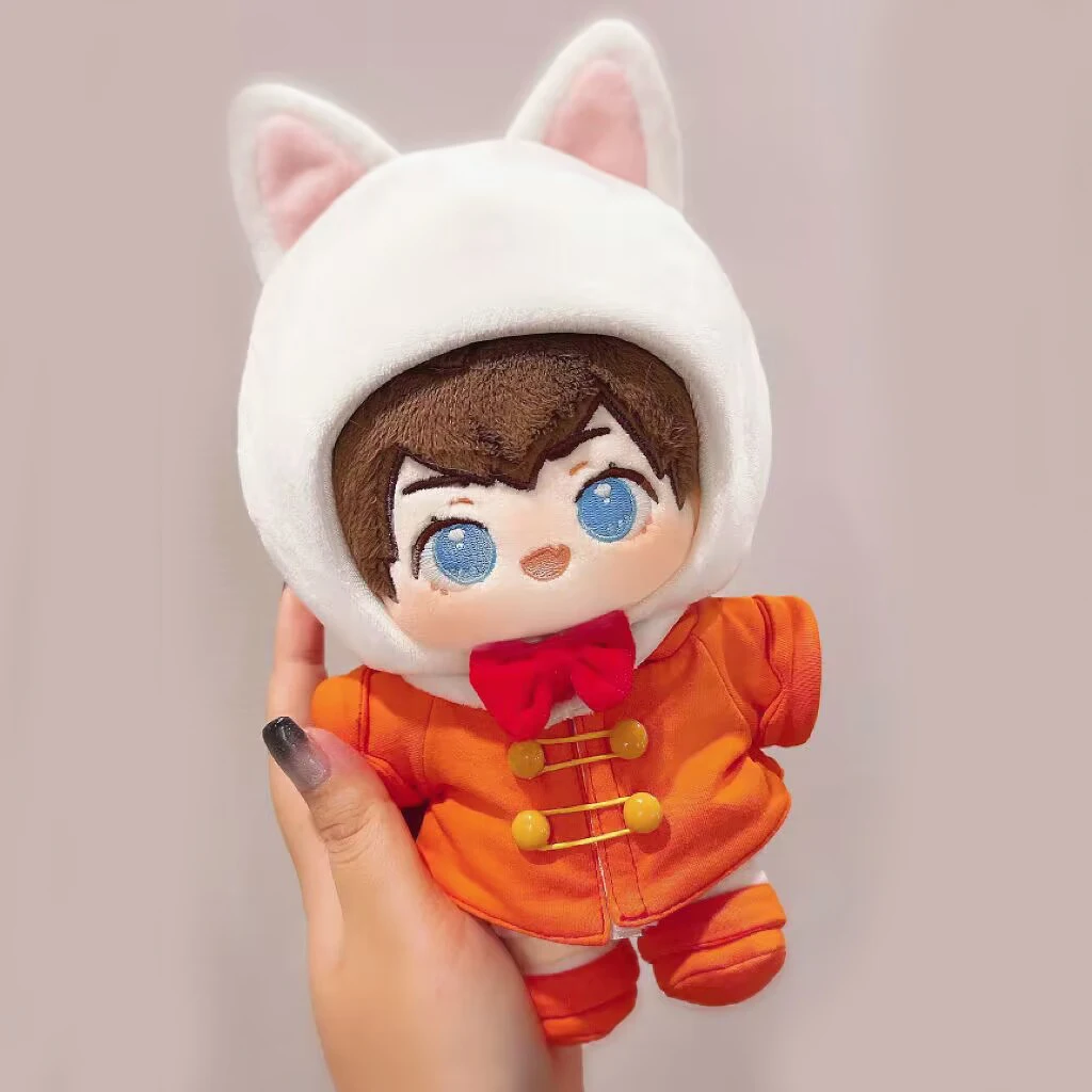 

In Stock Anime Game Final Fantasy FF14 Albert Plush Doll Clothes Clothing Dress Up For 20cm Dolls