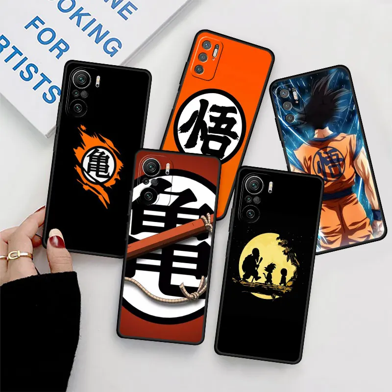 

Чехол с логотипом Dragon Ball для Redmi Note 11 10 Pro 9S 9 8 8T 12 7 10C 9 12 K40 9A