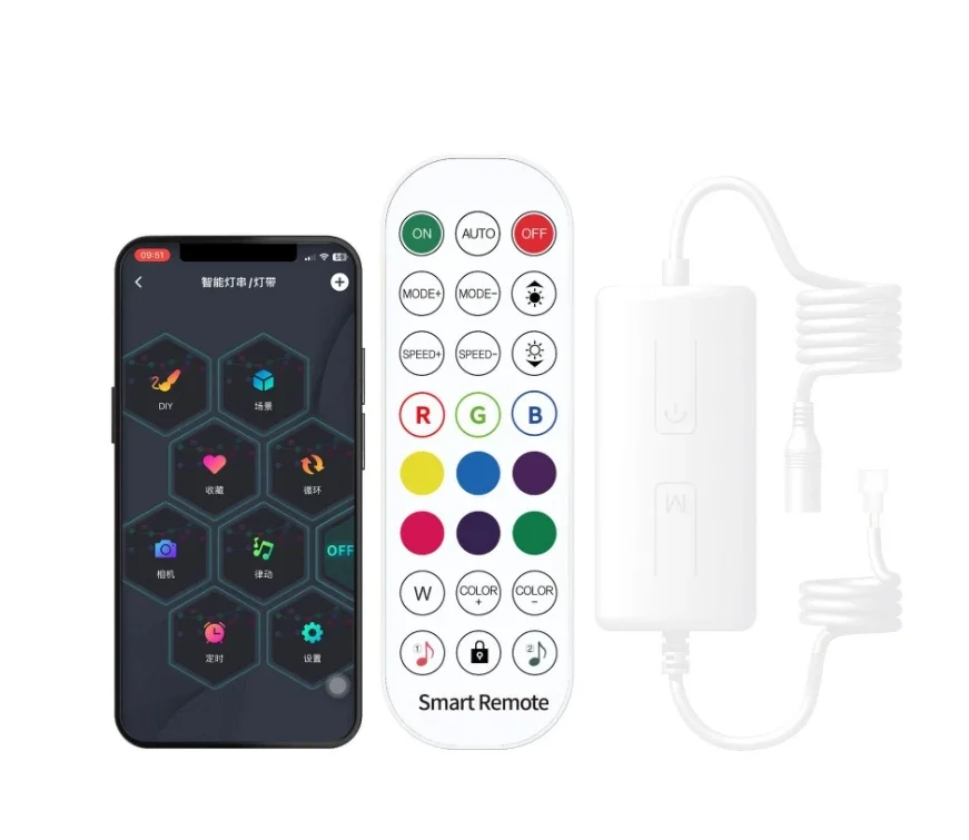 

SAGE LU MEI iDeal APP Bluetooth контроллер для светодиодной ленты