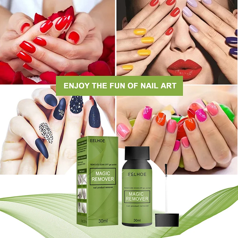 

10/20/30ml Remove Nail Polish Gel Polish Remover Soak off Sticky Layer Cleaner Semi-permanent Nail Manicure Tools