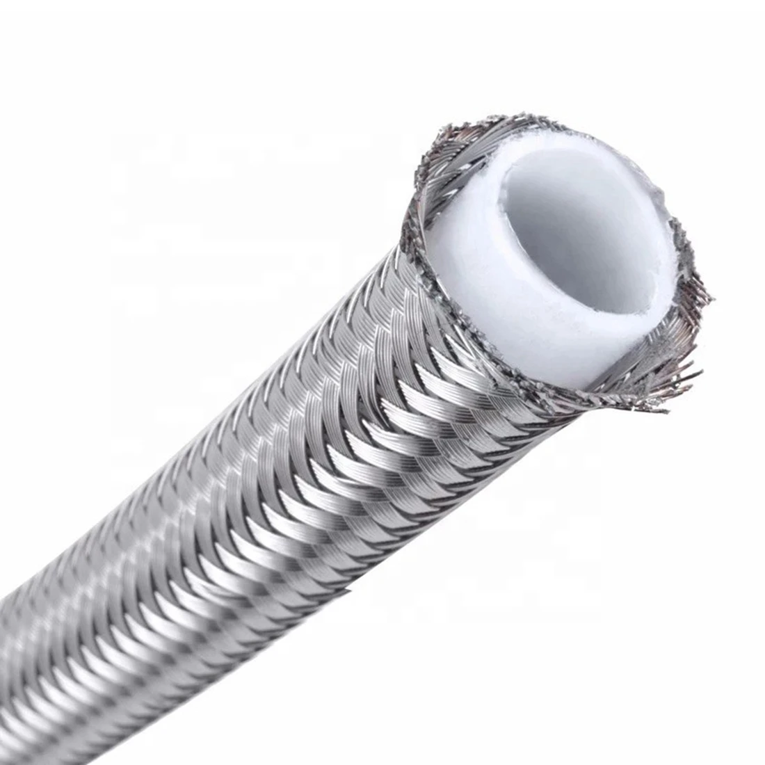 1 м/3 м Плетеный Топливный маслопровод из нержавеющей стали PTFE AN4 AN6 AN8 AN10 AN12