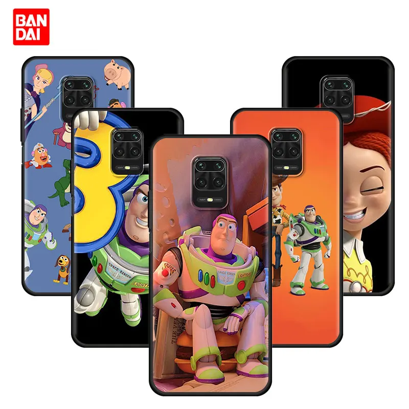 

Cover Case for Xiaomi Redmi Note 7 8 9 9s 10 11 8T 11T Pro Plus 5G 4G Soft Fashion Style Original Luxury Back Cartoon Toy Story