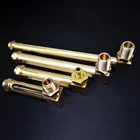 Латунный индикатор уровня жидкости для токарного станка, 14 дюйма, 38 дюйма, 12 дюйма, BSPP M12 M14 M16