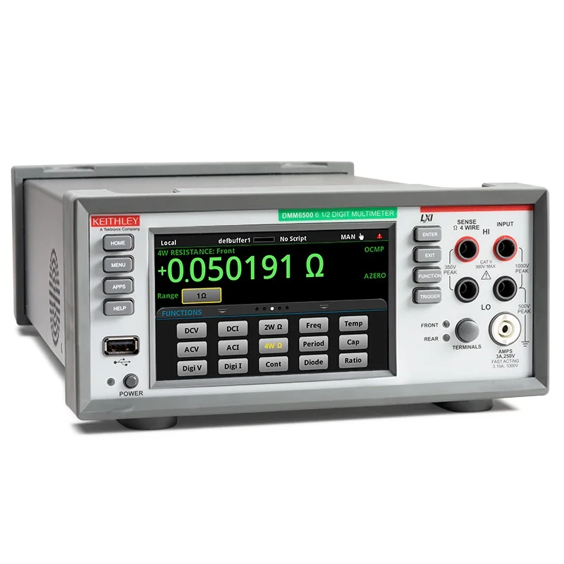

Мультиметр Настольный Tektronix/KEITHLEY DMM6500 DMM7510 DAQ6510 DMM4020 2100-220/Многоканальный регистратор данных/цифровой измеритель источника