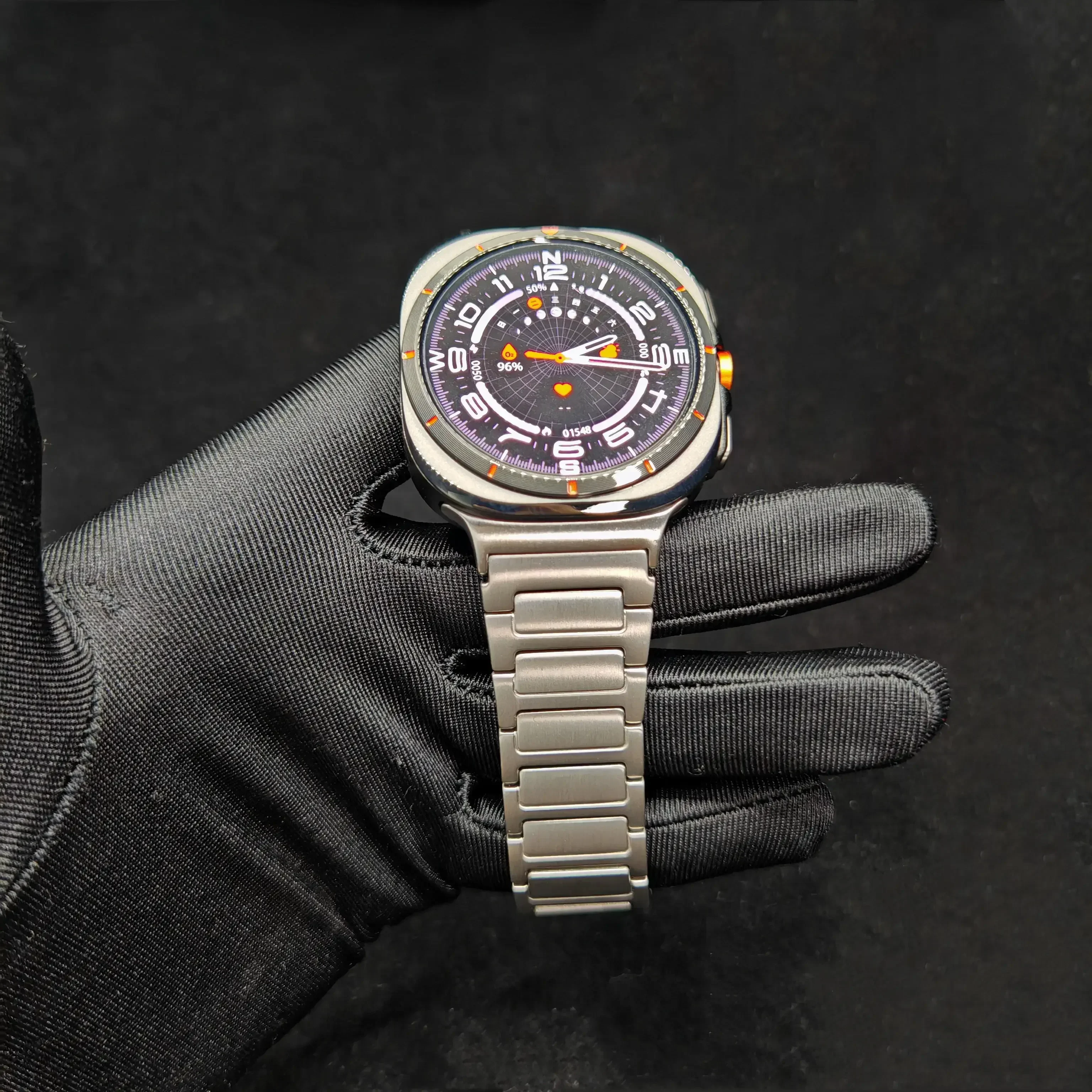 Роскошный титановый ремешок для часов Samsung Galaxy Watch 7 ультра металлический браслет