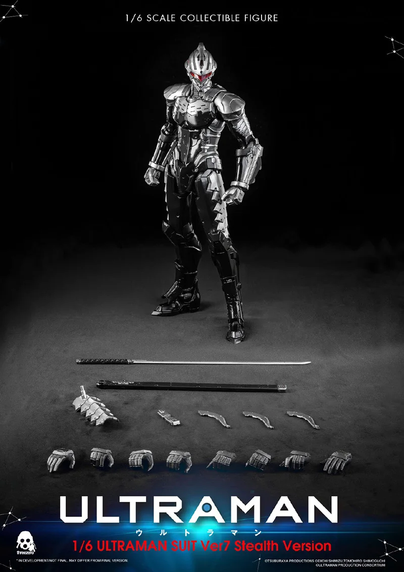 

В наличии [ограниченное издание] 3A Threezero ULTRAMAN UltraSeven Stealth Edition коллекция в масштабе 1/6 фигурки модели аниме игрушки