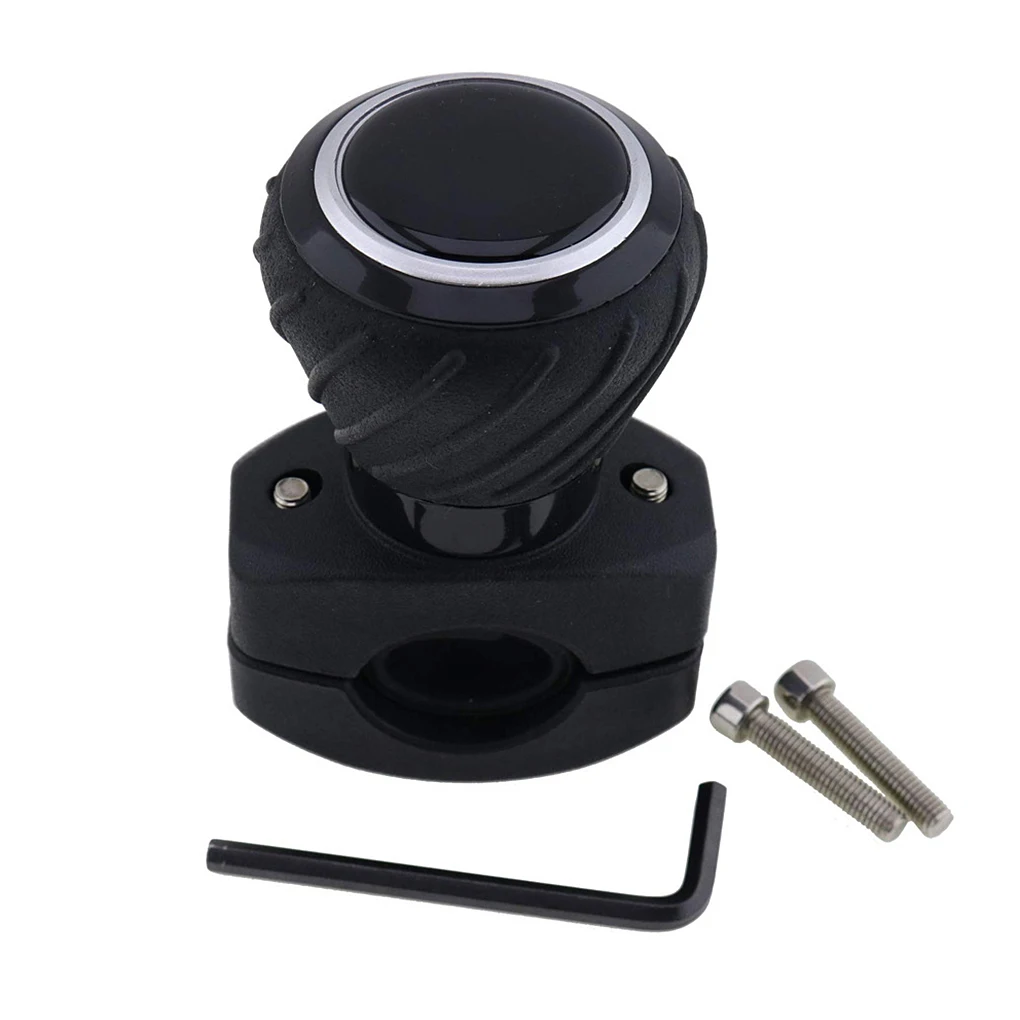 

Deluxe Steering Wheel Spinner Knob Nylon Iron Truck Booster Handle Off-road Vehicle Auxiliary Knobs Rotation Ball